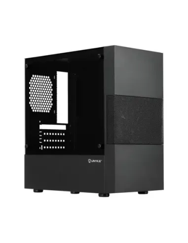 Caja ordenador gaming unykach aero c25 matx vidrio negra