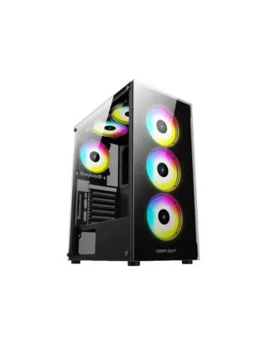 Keep Out Caja ATX XC-210 Glass Black USB3.0