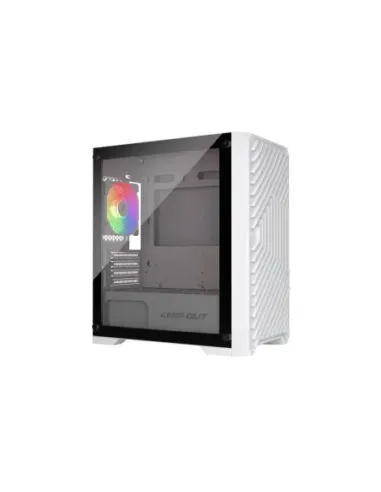 Keep Out Caja M-Atx XC-220W 4FANS Usb3.0 White