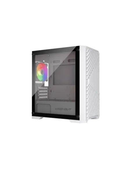 Keep Out Caja M-Atx XC-220W 4FANS Usb3.0 White
