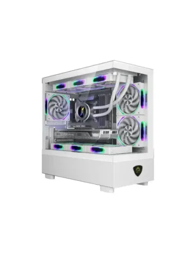 Keep Out Caja M-atx XC-301W 3FANS Usb3.0 White