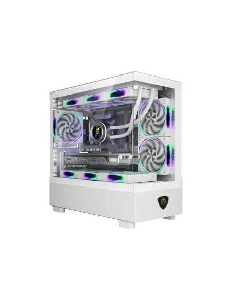 Keep Out Caja M-atx XC-301W 3FANS Usb3.0 White