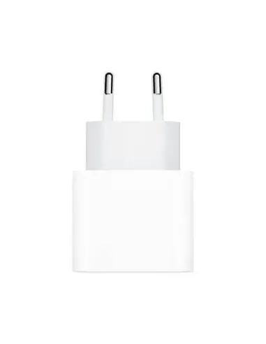 Cargador original apple 20w usb tipo c carga rapida - blanco - no incluye cable