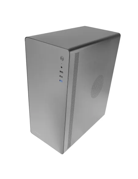 Tacens ENSIS, Caja PC ATX, Diseño Completamente Metálico, Estructura Robusta Ultrarresistente, Semitorre con Ventilador 120mm