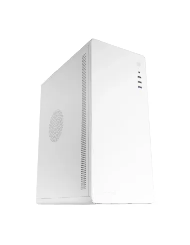 Tacens ENSIS, Caja PC ATX, Diseño Completamente Metálico, Estructura Robusta Ultrarresistente, Semitorre con Ventilador 120mm