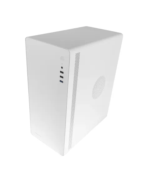 Tacens ENSIS, Caja PC ATX, Diseño Completamente Metálico, Estructura Robusta Ultrarresistente, Semitorre con Ventilador 120mm