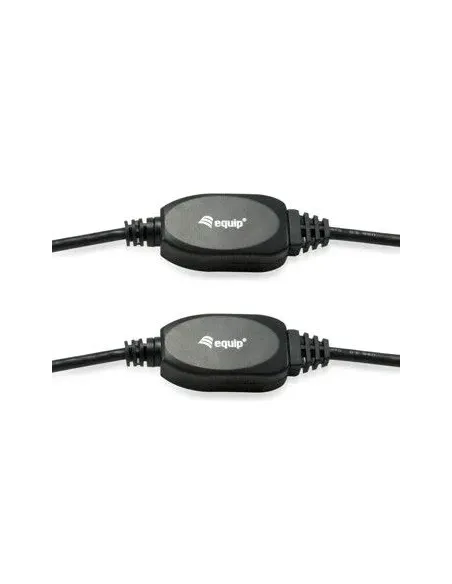 Equip 133348 cable USB USB 3.2 Gen 1 (3.1 Gen 1) 15 m USB A Negro