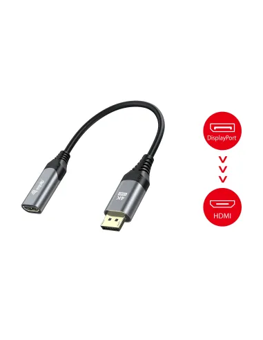 Equip Adaptador DisplayPort 1.2 a HDMI, 4K 60Hz