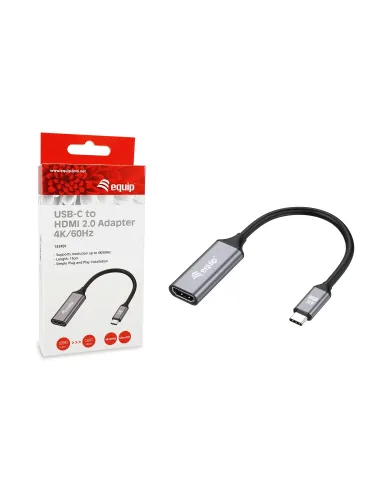 Equip Adaptador USB-C a HDMI 2.0, 4K 60Hz