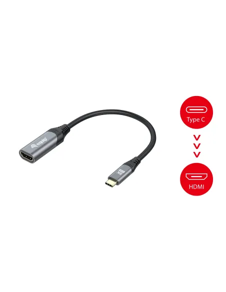 Equip Adaptador USB-C a HDMI 2.1, 8K 30Hz