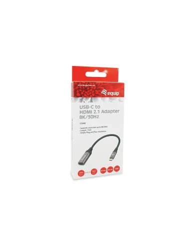 Equip Adaptador USB-C a HDMI 2.1, 8K 30Hz