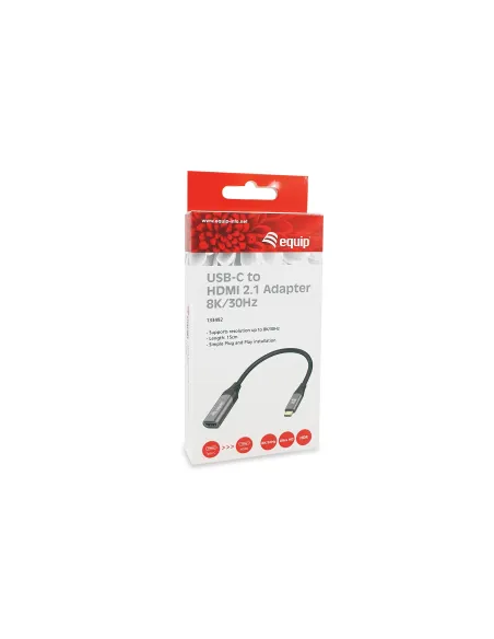 Equip Adaptador USB-C a HDMI 2.1, 8K 30Hz