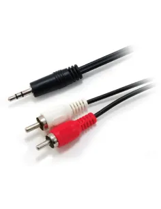Equip 14709207 cable de audio 2,5 m 3,5mm 2 x RCA Negro