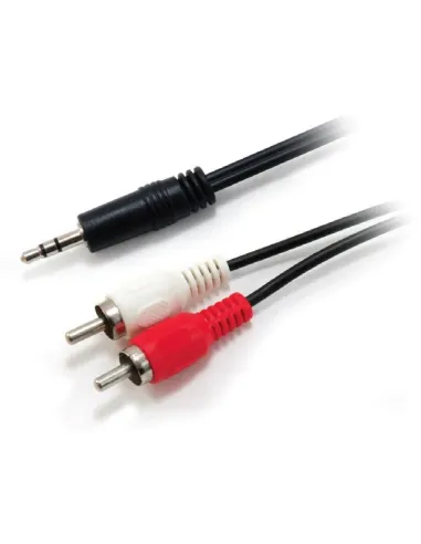 Equip 14709207 cable de audio 2,5 m 3,5mm 2 x RCA Negro