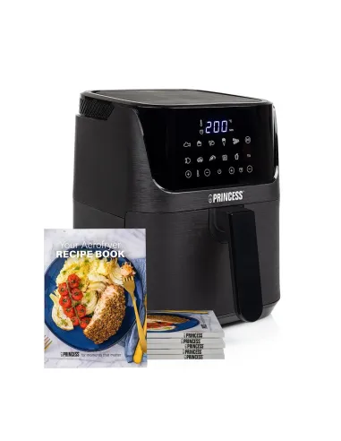 Princess 182031 Sencillo 3,5 L Independiente 1350 W Freidora de aire caliente Negro