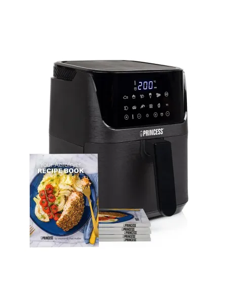Princess 182031 Sencillo 3,5 L Independiente 1350 W Freidora de aire caliente Negro