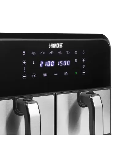 Princess 01.182074.01.001 Double Basket Aerofryer