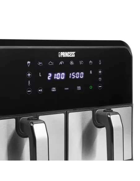 Princess 01.182074.01.001 Double Basket Aerofryer