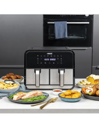 Princess 01.182074.01.001 Double Basket Aerofryer