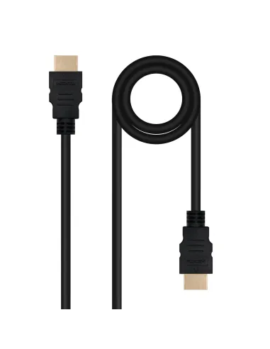 Nanocable Cable HDMI V2.0 4K@60Hz 18Gbps A M-A M, 1.5 m, Negro