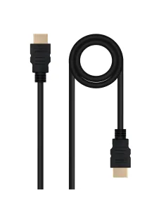 Nanocable Cable HDMI V2.0 4K@60Hz 18Gbps A M-A M, 2 m, Negro
