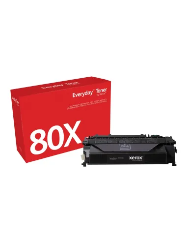 Toner Everyday™Negro di Xerox compatibile con HP 80X (CF280X), Capacidad alta