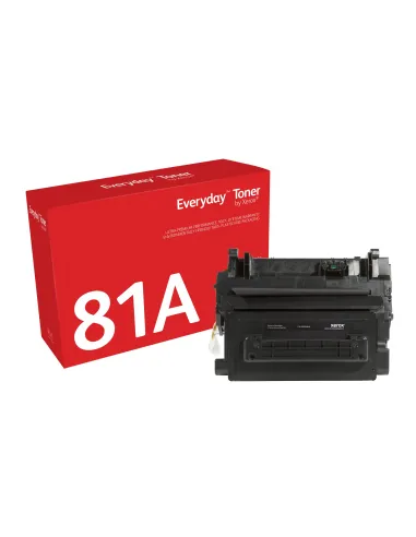 Toner Everyday™Negro di Xerox compatibile con HP 81A (CF281A), Capacidad estándar