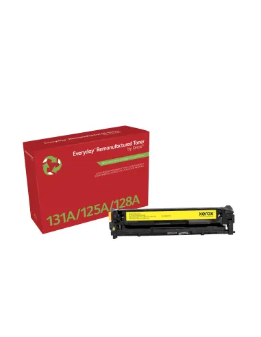 Tóner Everyday™ Amarillo remanufacturado de Xerox es compatible con HP 131A (CF212A), Capacidad estándar