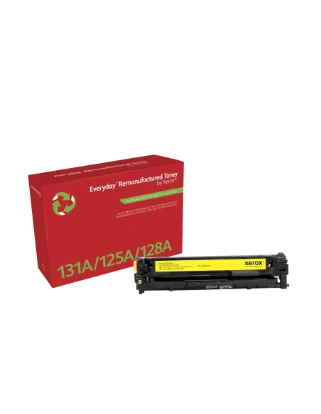 Tóner Everyday™ Amarillo remanufacturado de Xerox es compatible con HP 131A (CF212A), Capacidad estándar