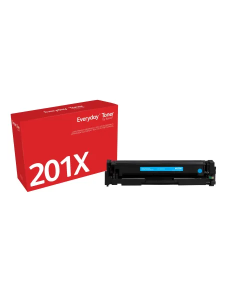 Toner Everyday™Cian di Xerox compatibile con HP 201X (CF401X), Capacidad alta