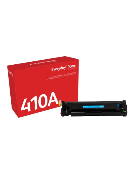 Toner Everyday™Cian di Xerox compatibile con HP 410A (CF411A), Capacidad estándar