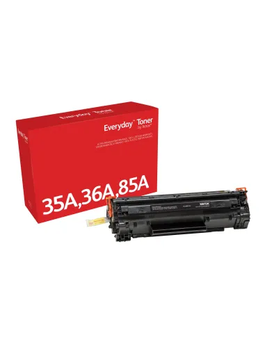 Toner Everyday™Negro di Xerox compatibile con HP 35A 36A 85A (CB435A  CB436A  CE285A), Capacidad estándar