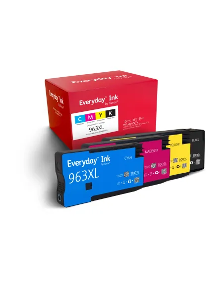 Tinta Everyday™ Multipack de Xerox compatible con HP HP963XL (HP963XL MULTIPACK), Capacidad alta