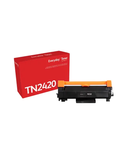 El tóner Everyday™ Mono de Xerox es compatible con Brother TN2420, Capacidad alta