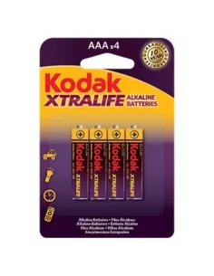 Blister kodak xtralife alcalina 4 pilas - Comprar Consumibles Kodak