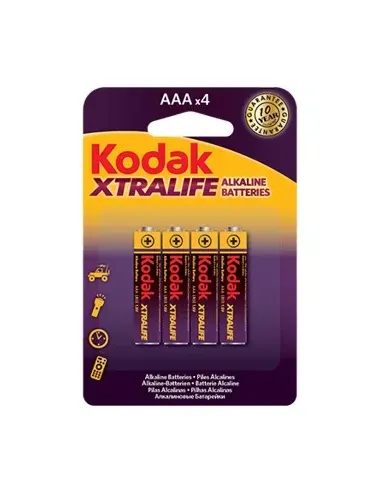 Blister kodak xtralife alcalina 4 pilas - Comprar Consumibles Kodak