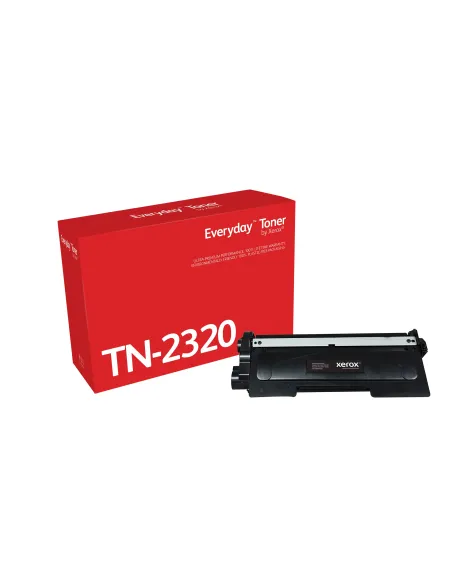 El tóner Everyday™ Mono de Xerox es compatible con Brother TN2320, Capacidad estándar