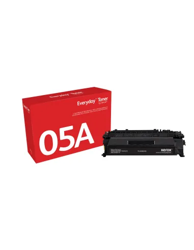 Toner Everyday™Negro di Xerox compatibile con HP 05A (CE505A), Capacidad estándar