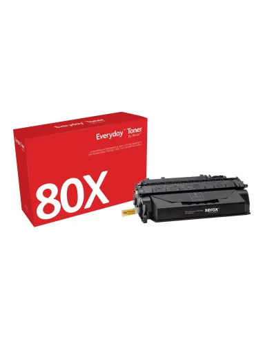 Toner Everyday™Negro di Xerox compatibile con HP 80X (CF280X), Capacidad alta