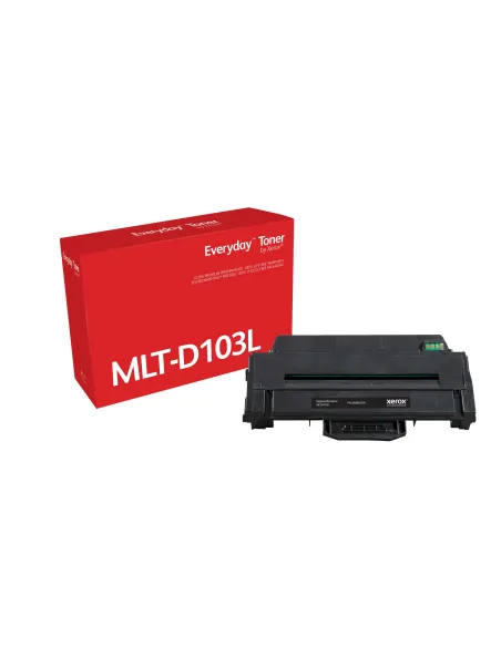 El tóner Everyday™ Negro de Xerox es compatible con Samsung MLT-D103L, Capacidad alta