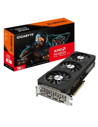 Tarjeta grafica gigabyte radeon rx 7600 xt gaming oc 16gb gddr6 dp hdmi pcie 4.0