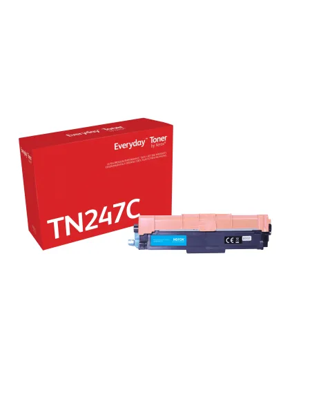 El tóner Everyday™ Cian de Xerox es compatible con Brother TN247C, Capacidad alta