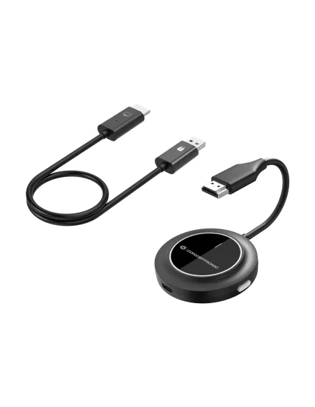Conceptronic ATHERIC02B adaptador de pantalla inalámbrico HDMI USB Full HD Mochila