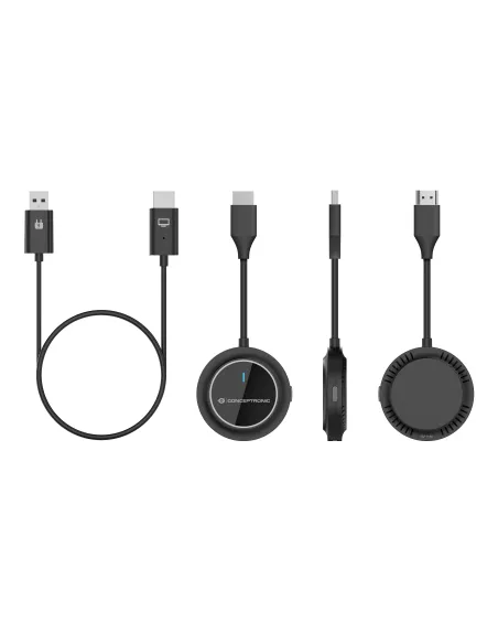 Conceptronic ATHERIC02B adaptador de pantalla inalámbrico HDMI USB Full HD Mochila