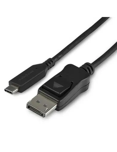 StarTech.com Cable de 1m USB-C a DisplayPort 1.4 - Convertidor Adaptador de Vídeo USB Tipo C 8K 5K 4K - HBR3 HDR DSC - Cable