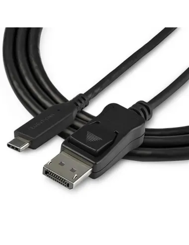 StarTech.com Cable de 1m USB-C a DisplayPort 1.4 - Convertidor Adaptador de Vídeo USB Tipo C 8K 5K 4K - HBR3 HDR DSC - Cable