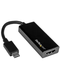 StarTech.com Adaptador Gráfico USB-C a HDMI 4K30Hz - Conversor de Vídeo USB 3.1 Tipo C a HDMI - Compatible Thunderbolt 3 -