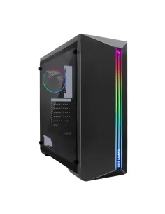 Deep Gaming DEEPGAMING CAJA ATX A200 USB 3.2 GEN1 SIN FTE. ARGB + 1 VENTILADOR IRIS