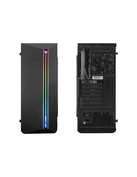 Deep Gaming DEEPGAMING CAJA ATX A200 USB 3.2 GEN1 SIN FTE. ARGB + 1 VENTILADOR IRIS