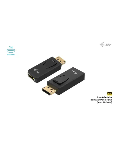 i-tec Passive DisplayPort to HDMI Adapter (max 4K 30Hz)